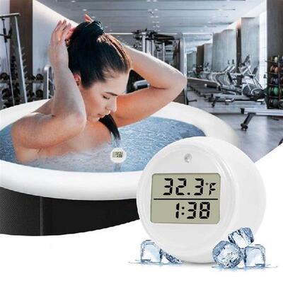 Ice Bath Thermometer And Timer, Water Thermometer For Ice