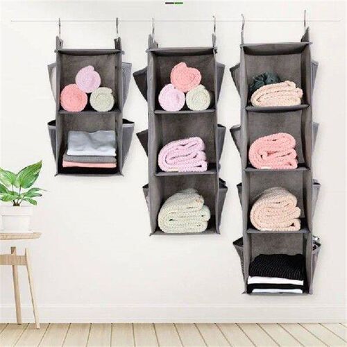 Non-woven Fabric Wardrobe Organizer Bag Thickened Dormitory