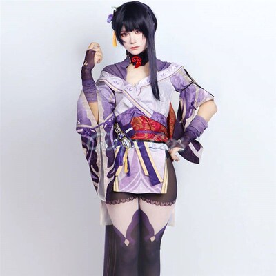 Beelzebul Raiden Shogun Cosplay Costume Genshin Impact Adult