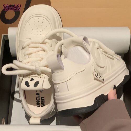 White Shoes Womens 2025 Autumn New Internet Celebrous Panda