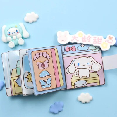Sanrio Pachacco Cinnamoroll Homemade Diy Quiet Toy Book Knea