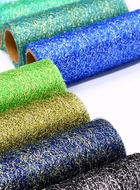 15cm 10Yards Organza Tulle Roll 6inch Spiderweb Mesh Tape DI