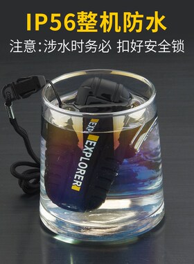 Double Arc Plasma Electric Lighter打火Waterproof+Flashlight