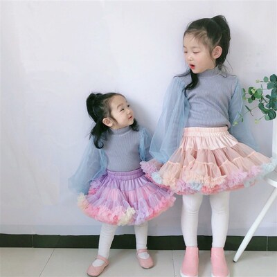 4th generation convex skirt Gabon childrens TUTU skirt gir
