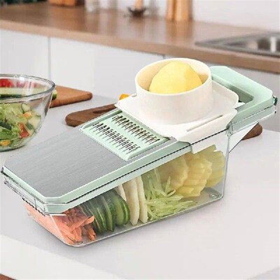 Onion Chopper Vegetable Cutter Cheese Onion Slicer Reusable