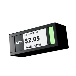 TICKRMETER E-Ink Stock Ticker 电子墨水屏 桌面股票显示器