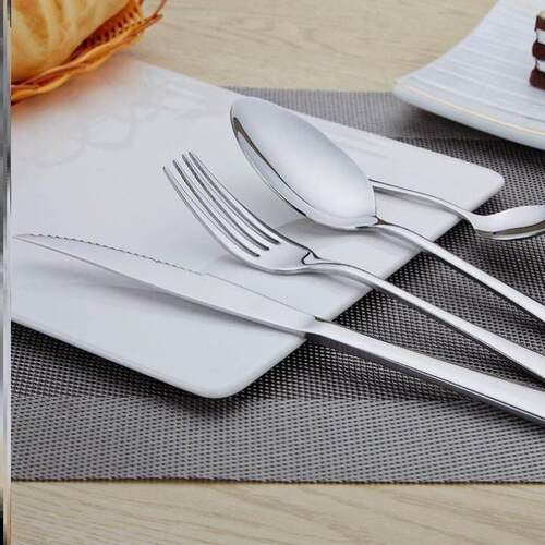 western  tableware steak cutlery set knife fork spoon