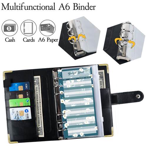 budget binder with 30pcs money organizer cash savings book