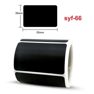 120Pcs/Roll 3 Styles Removable Blackboard ers Waterproof Cha