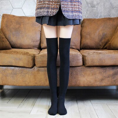 Thigh High Over The Knee High Socks For Women Long Stockings