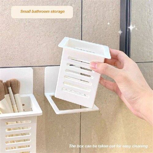 Portable Toothbrush Wall Mounted Holder Toothpaste Mouth