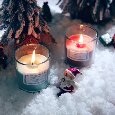 fashion Scented decorative small candles smokeless romantic