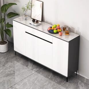 茶水柜餐边柜靠墙一体家用客厅边柜置物柜现代简约收纳柜子储物柜