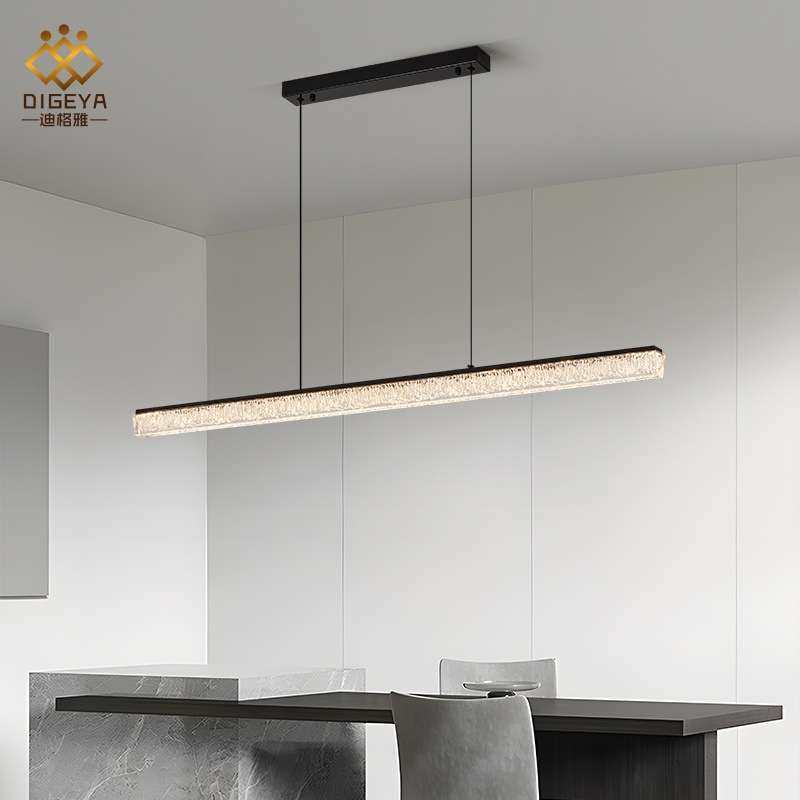 现代简约餐厅吊灯设计师款餐桌意式极简长条一字高端吊灯智能灯具,3C数码配件,其它配件,淘宝优惠券,粉丝福利购,淘宝优惠卷