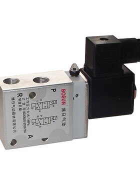 海隆8022850型通电磁阀802250常位三通8气动二换向阀