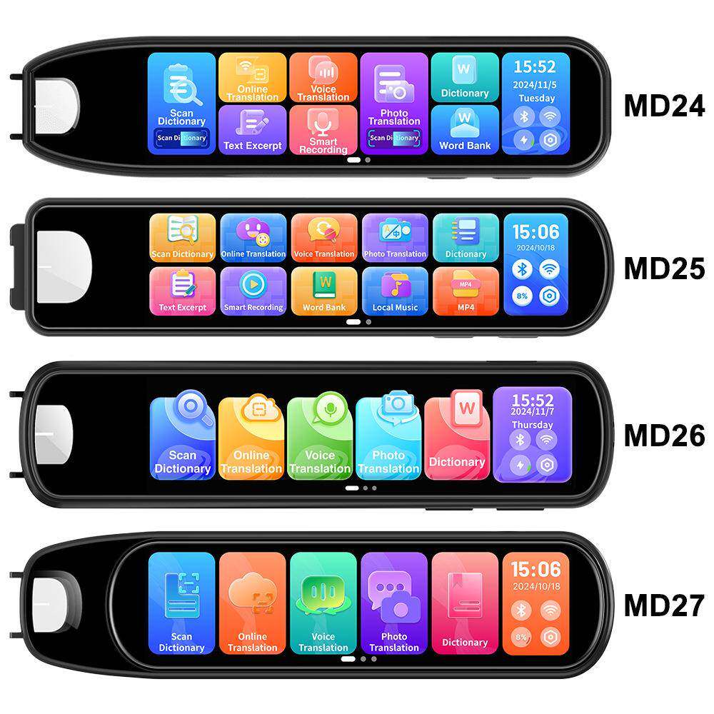 多语机翻译马越言南语阿拉伯语国际扫描笔来语音翻译笔机源头MD04