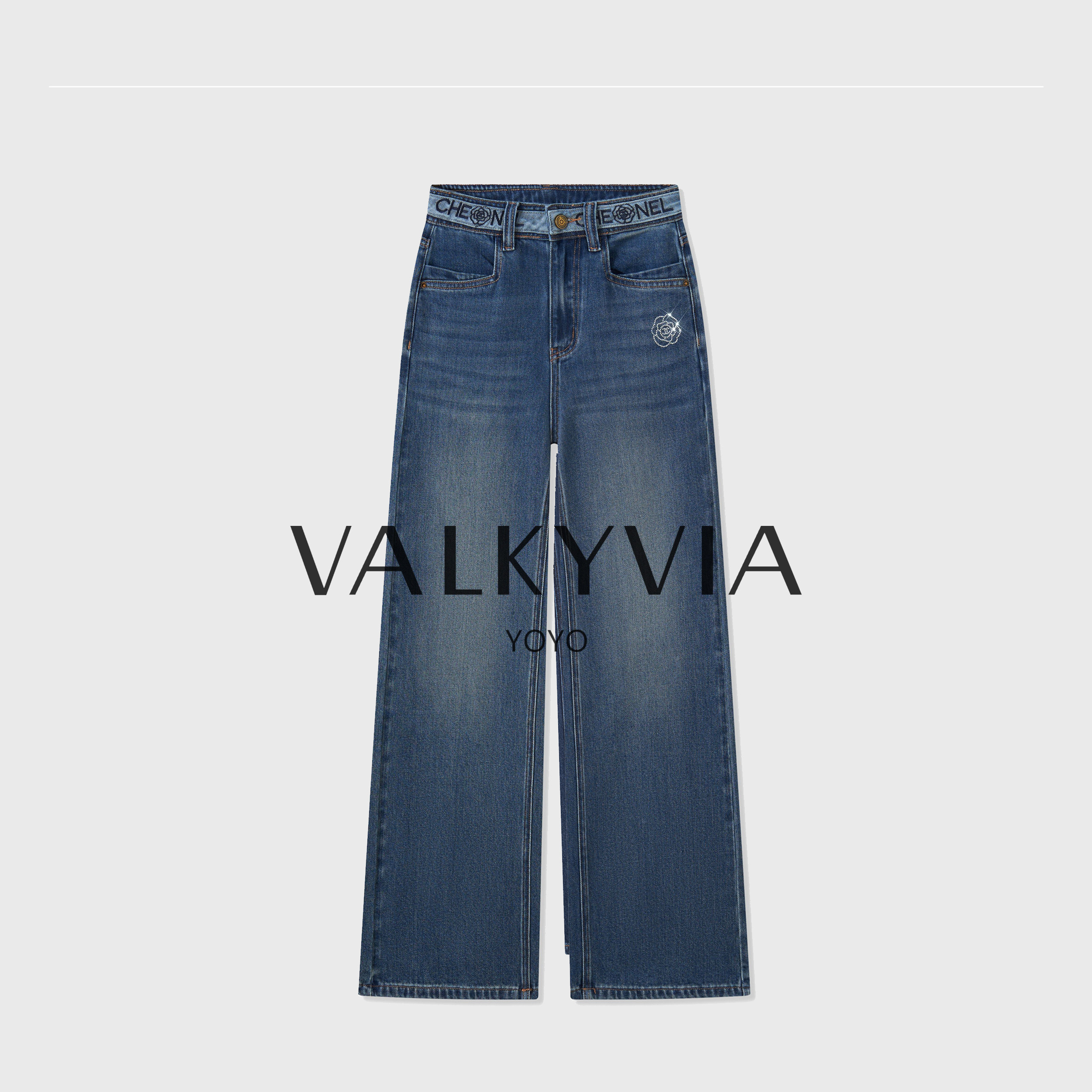 【Valkyvia/悠悠奢品】牛仔裤