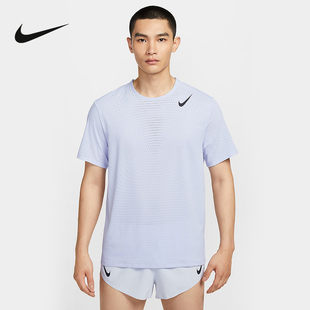 耐克长跑T恤AEROSWIFT DRI-FIT ADV男速干短袖跑步上衣HJ3378-057