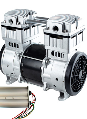 锦穗科技24V18V1200W真空泵静音小型真空泵无油真空泵微型负压泵