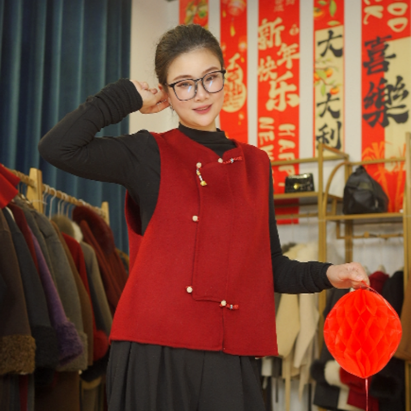 【25802】福禄小马甲春节国风新中式