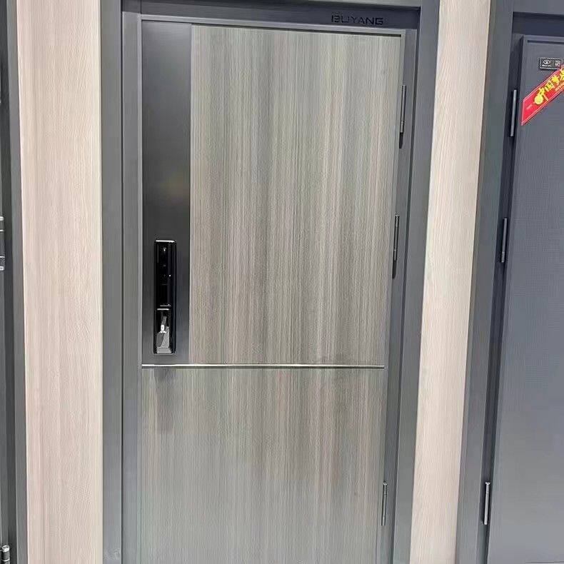 步阳防盗门卡德曼高端门指纹密码锁免费安装