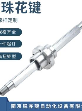 国产滚珠花键厂家GJF50 60 70 85 100LBF同尺寸滚动花键母 高扭矩