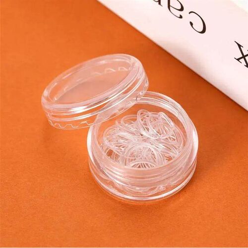 20 Pack of Boxed Resin Ear Stretching Plugs, Transparent Stu