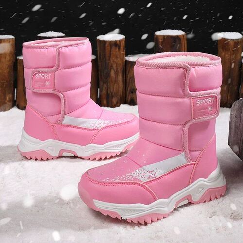 Winter Outdoor Children Boots Princess Elegant Girls Shoes W