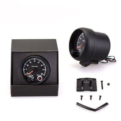 Digital Tachometer with Shift Light RPM Gauge Blue