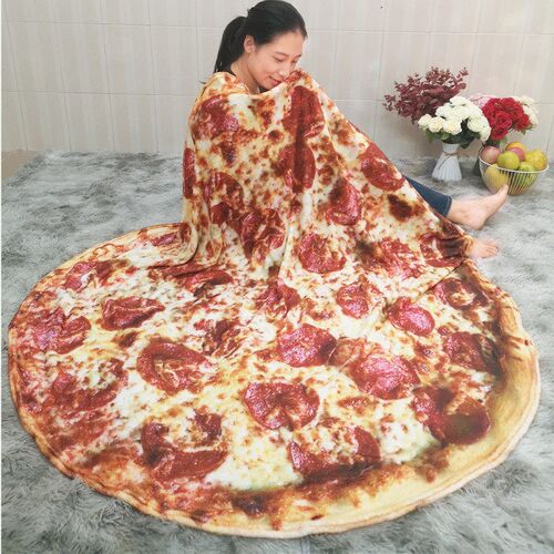 Corn Tortilla Blanket Pita Lavash Soft Throw Blanket for Bed