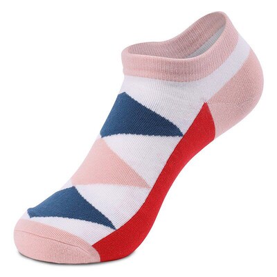 Mens Cotton Socks Breathable Absorbent Fashion Low Cut Boat