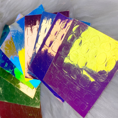 Nail Art Ice Aurora Nail Sticker Decals Self Adhesive Trendy