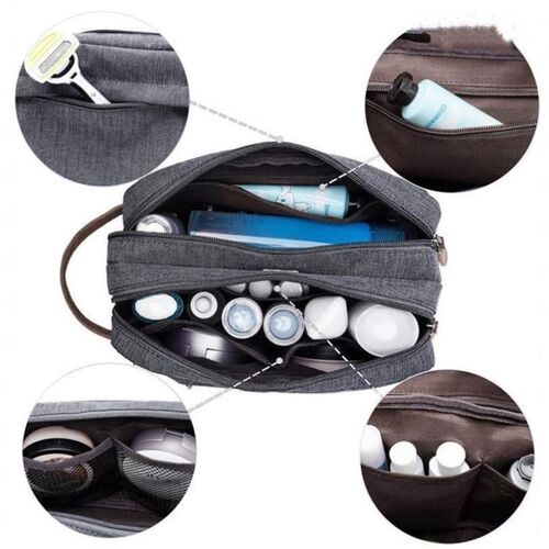 Toiletry Bag for Men Small Nylon Dopp Kit Lightweight Travel