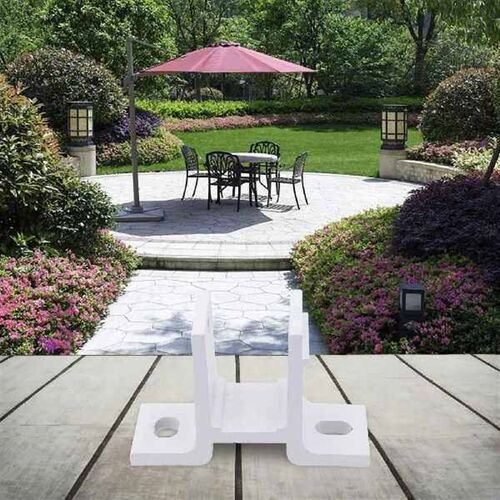 Practical White Wall Mount Bracket for Retractable Awnings