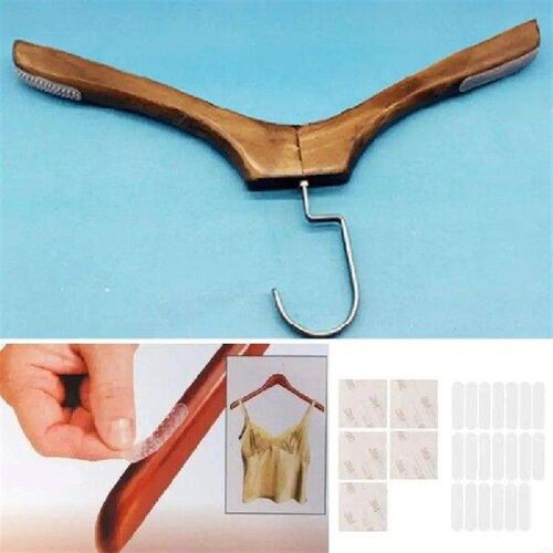 2025 New 20Pcs Hanger Strips Non Slip Adhesive Tape