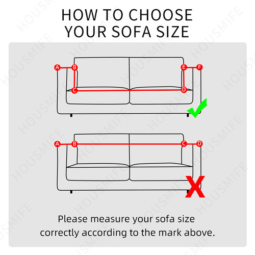 HOUSMIFE Elastic Sofa vers for Living Room funda sofa Couch