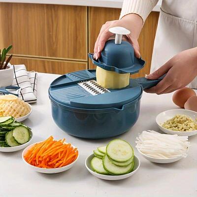 9-in-1 multifunctional vegetable chopper, carrot and potato