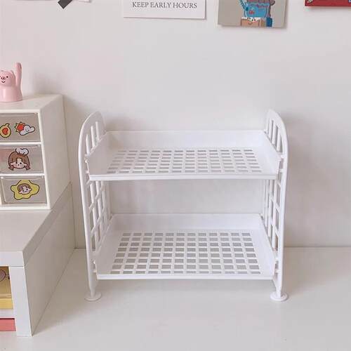 Desktop Stationery Rack Storage Holder Multi-Functional Plas