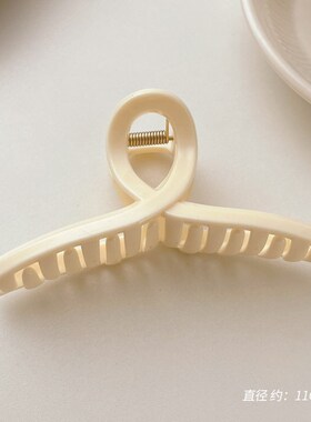 Simple Stylish Jumbo Clip Highclass Feeling Spring Back Head