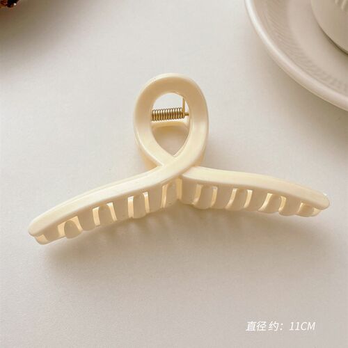 Simple Stylish Jumbo Clip Highclass Feeling Spring Back Head