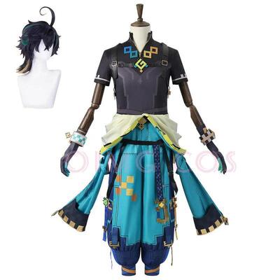 Genshin Impact Kinich Cosplay Costume Adult Carnival Uniform