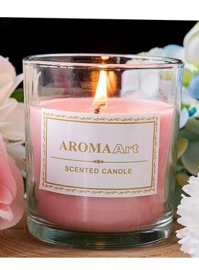 Essential Oil Scented Candles Smoked Incense Fragrance Sleep