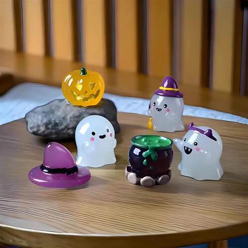 Light Up Your Halloween! 6PCS Multi-Purpose Glow Ornaments f
