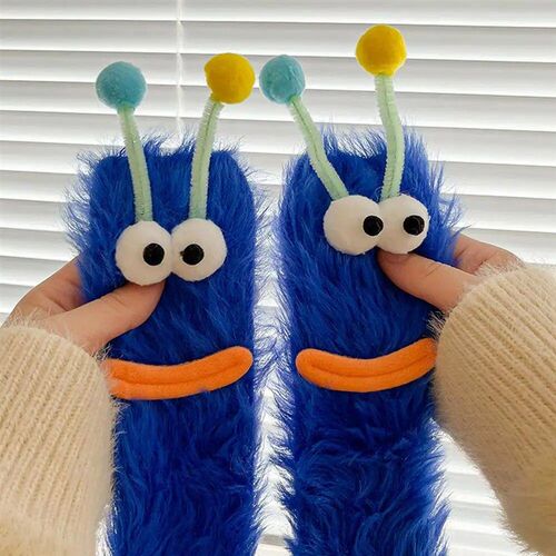 Christmas Autumn Winter Socks Cute Mid-tube Fluffy Floor Sle