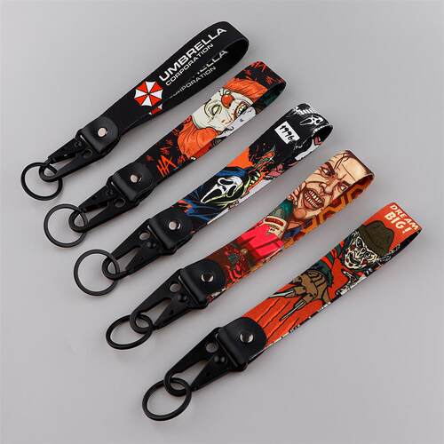 New Design Halloween Style Key Ring Lanyard Tags Key Strap C