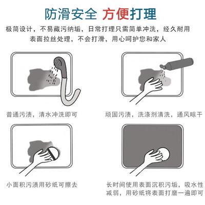 Water-absorbin floor mat at the door of bathroom