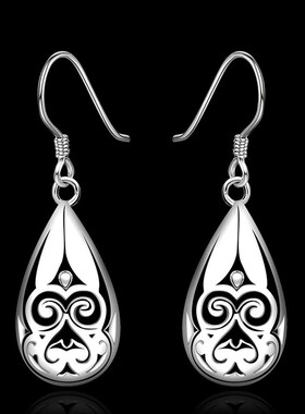 Ornaments Silver Plated Earring Silver Plated Fashion
