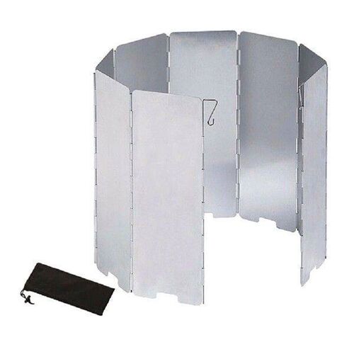Gas Stove Wind Shield Foldable Structure Windproof Screen