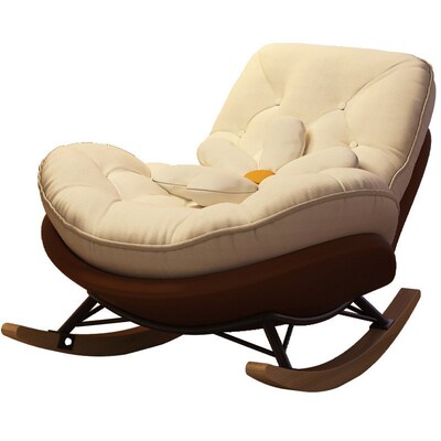 Single sofa rocking chair lounge chair soft small sofa