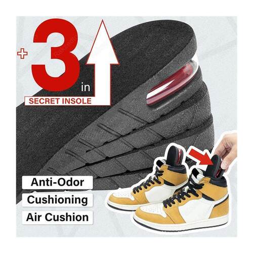 Height Increase Insoles for Men Women Heel Shoe Lift Insert